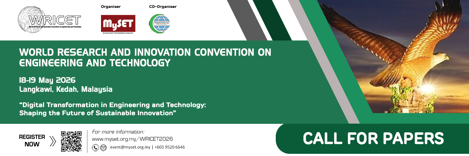WORLD RESEARCH & INNOVATION CONVENTION ON ENGINEERING & TECHNOLOGY (WRICET) 2026